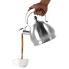 3 Quart Stainless Steel Whistling Teapot Kettle with Flip Spout and Lid